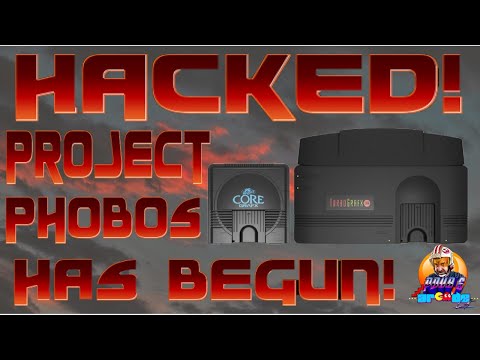 Turbo Grafx 16 Mini has been Hacked! Project Phobos has begun!