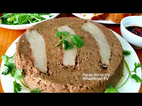 How to make fatty, smooth, fragrant liver pate at home, delicious and very simple to eat with bre...