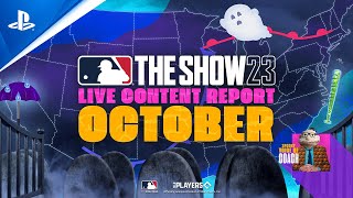 MLB The Show 23 - October Live Content Report Trailer