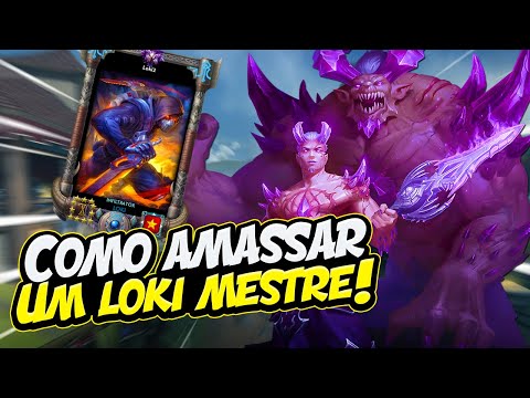COMO AMASSAR UM LOKI MESTRE! CUCHULAIN - ⚡ Smite BR Ranked Duelo