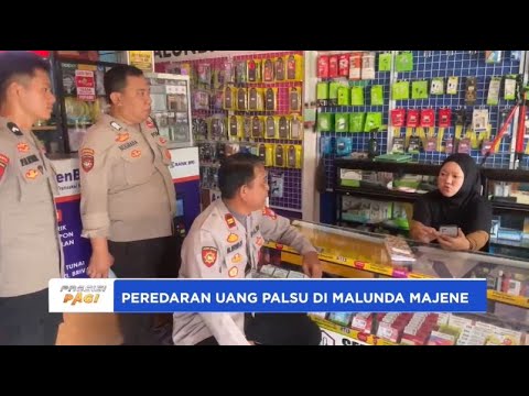 PEREDARAN UANG PALSU DI MALUNDA MAJENE