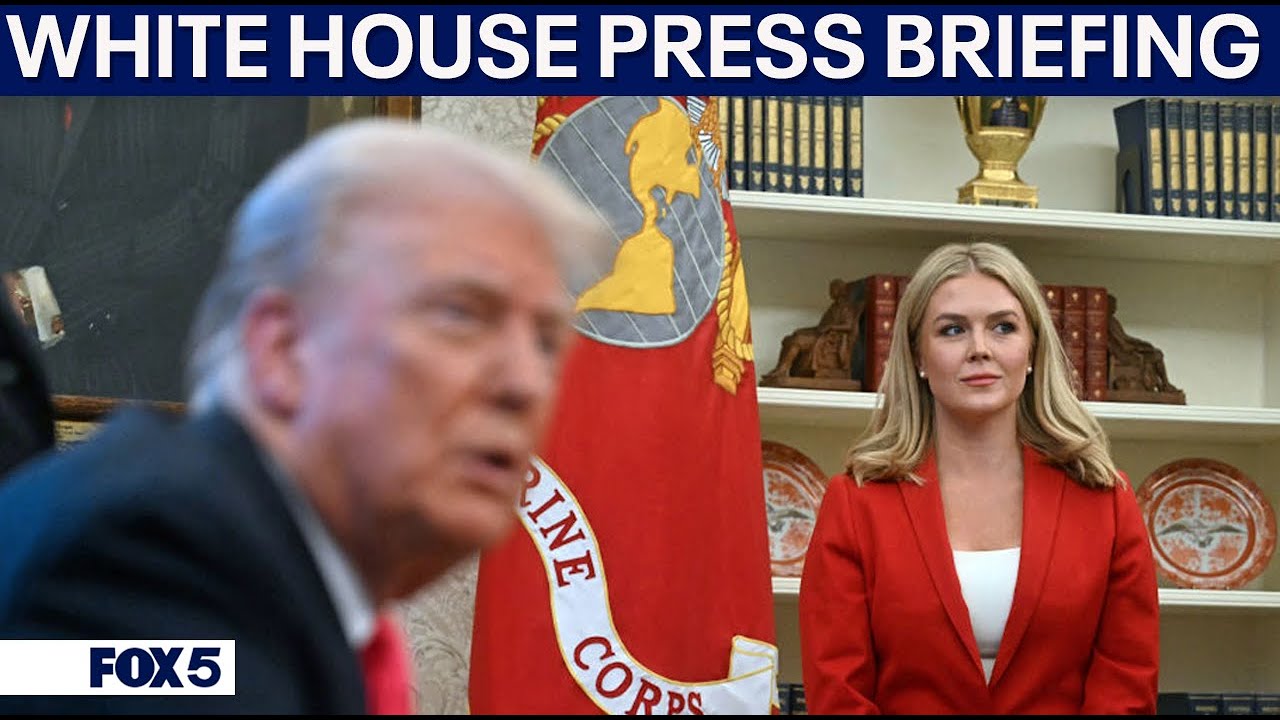 White House Press Briefing: Karoline Leavitt discusses Signal Group Chat