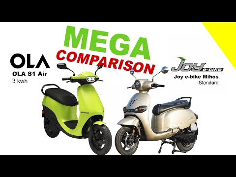 OLA S1 Air vs Joy e bike Mihos | MEGA COMPARISON | Bike Info