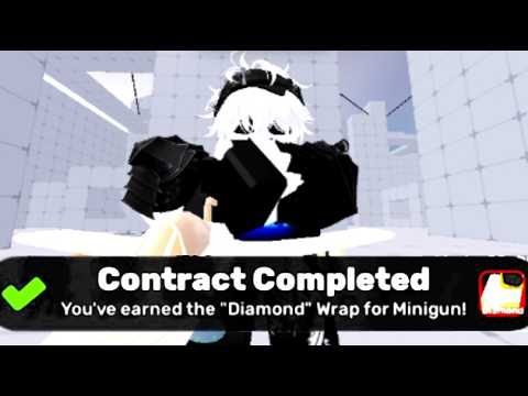 My minigun got a diamond pack... [roblox-competitor][rhx]