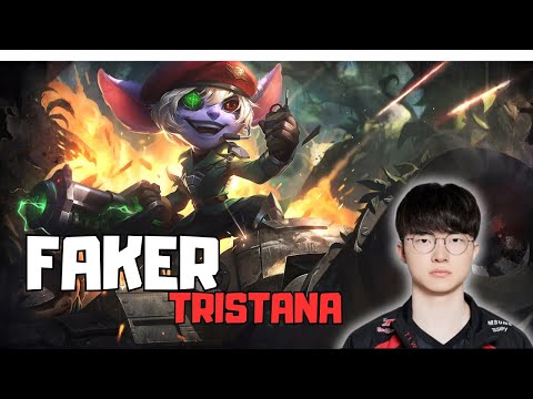 T1 Faker Tristana [ MID ] x Syndra [ MID ] - KR Challenger Patch 14.16 #leagueoflegends #faker