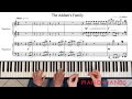 The Addam's Family Theme for Piano four Hands