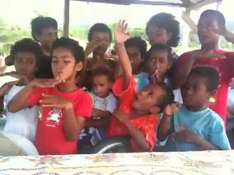 Coptic children of Fiji