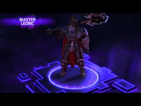 HEROES OF THE STORM - KING LEORIC ALL SKINS [NEW HERO]!