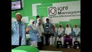 preview picture of video 'Pemberangkatan Jamaah Umrah 2 Juli 2012 iQro Management Magelang'