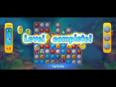 7098 7099 7100 7101 7102 7103 Unlocking New Level #fishdom #playrix #Pretty Aqua Fishdom ♒️🐟🐠