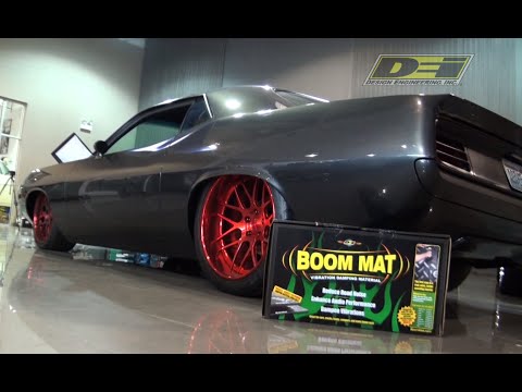 Roadster Shop uses DEI and Boom Mat