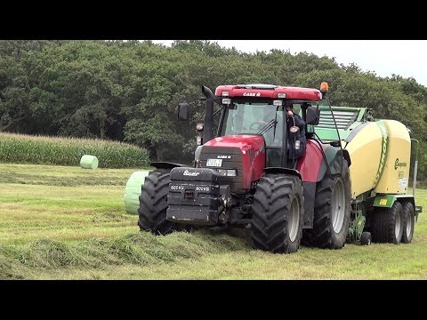 Case CVX 195 und Krone Comprima CV 150 XC