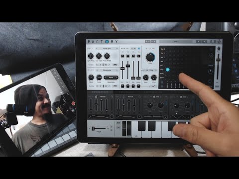 Tweaking sounds with Factory synthesizer by Sugar Bytes | Jakob haQ LIVE