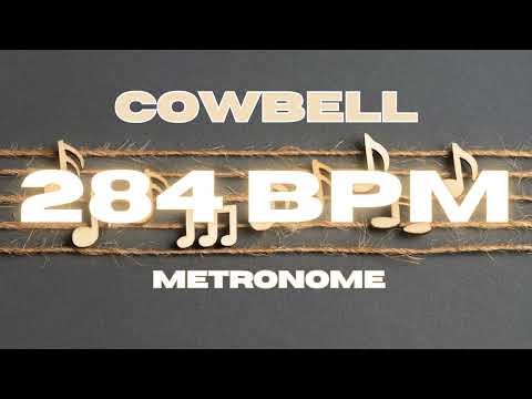 284 BPM - Cowbell Metronome