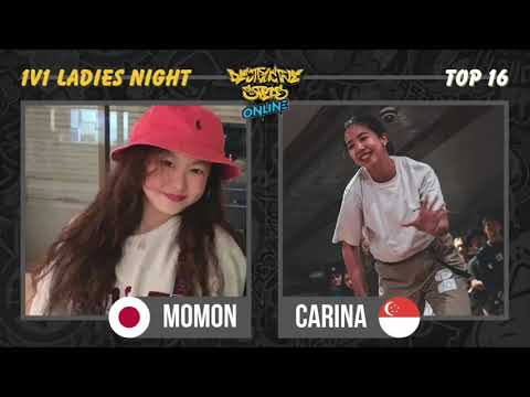 Momon (JPN) vs Carina (SG) | TOP16 | 1v1 Ladies Night | DESTRUCTIVE STEPS 12 ONLINE