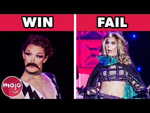 Top 20 RuPaul's Drag Race Runway Reveal Wins & Fails