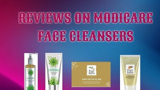 Review Of Modicare All Range Face Cleansers | Shalini Dixit - MODICARE