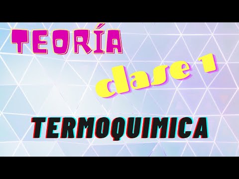 TERMOQUÍMICA (1° clase)