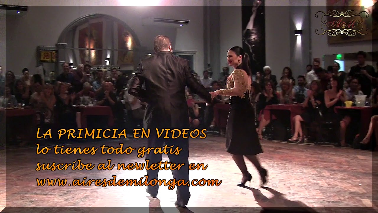Daniel Nacucchio y Cristina Valeria Sosa, milonga Itinerante  Tango en Buenos Aires