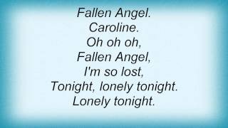 Bee Gees - Fallen Angel Lyrics_1