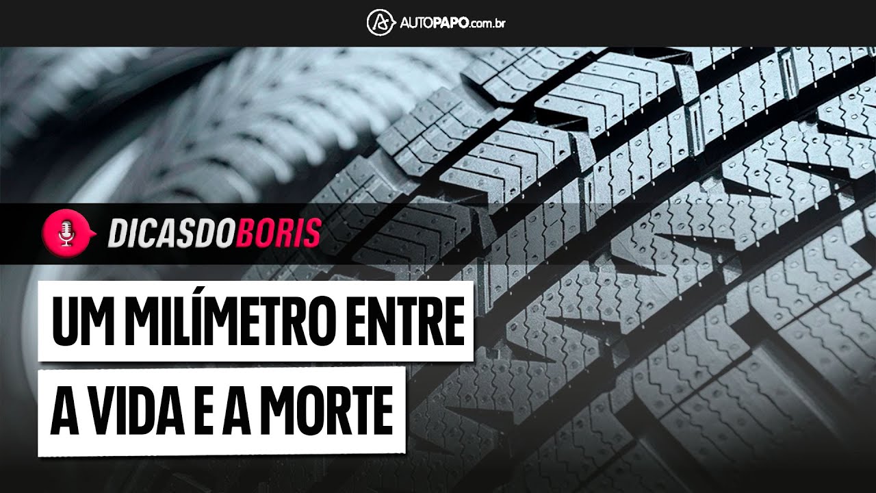 SULCO MÍNIMO DO PNEU É FUNDAMENTAL PARA RODAR COM SEGURANÇA