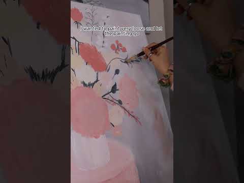 Excited for all the bridal bouquets I'll be painting next year 🤩💐#LiveWeddingPainting #irishart