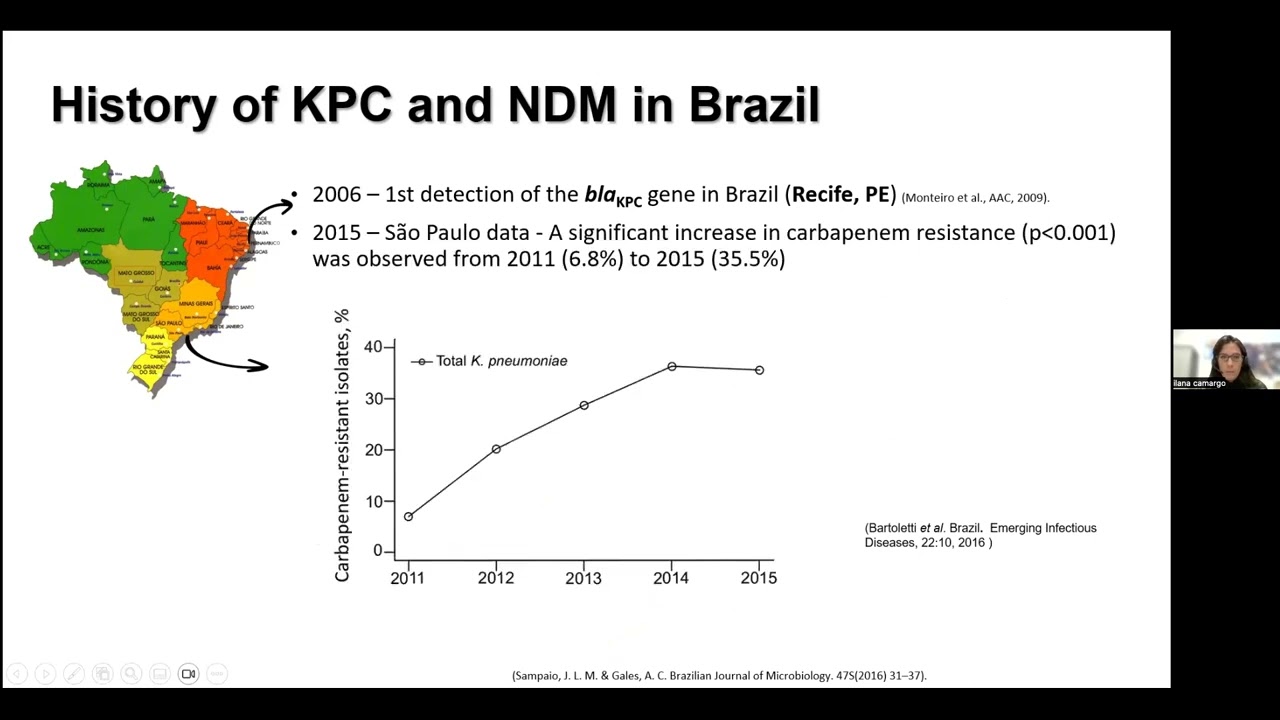 Enterobacterales coprodutores de KPC e NDM no Brasil durante a pandemia de COVID-19