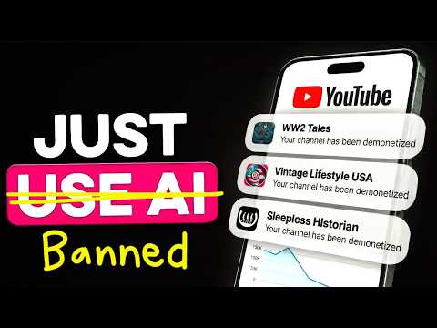 It's Over, YouTube just Demonetized ALL AI Slop Channels