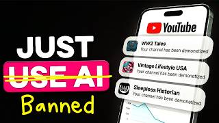 It's Over, YouTube just Demonetized ALL AI Faceless Channels