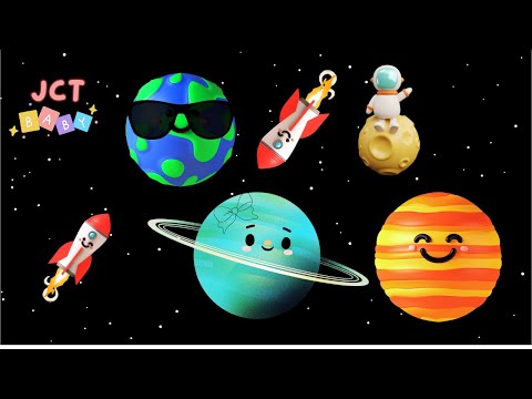 Colorful Rockets and Dancing Planets: Baby sensory - A Magical Space Adventure for Kids