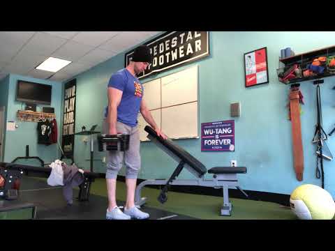 TonyGentilcore.com - Incline Bench 1-Leg RDL w/ Reach