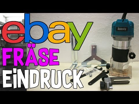 Ebay Einhandfräse für 30€- Eindruck