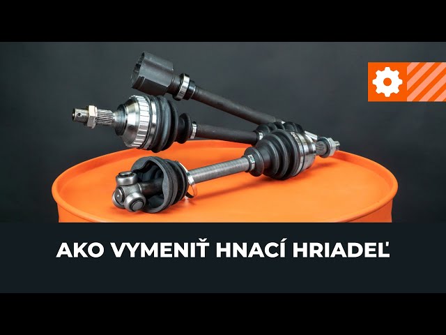 Pozrite si video sprievodcu ako vymeniť Hnací riadel na NISSAN CEDRIC