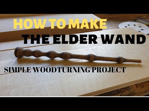 How to make the elder wand harry potter film / new tool