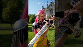 Jinu, Abby e Mystery mostram os drãoes para as meninas! #shorts  #rumi #kpopdemonhunters #kpop