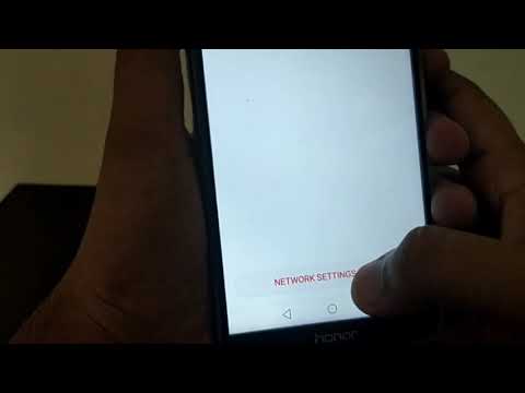 How to reset Network Settings Honor 7X; Fix Wifi/Bluetooth Won't Connect Problems