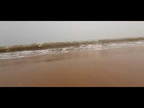 Waves of Talsari Beach