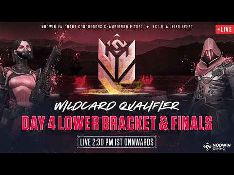 [EN] Valorant Conquerors Championship 2022 | Wild Card Qualifier - Day 4 | Lower Bracket & Finals