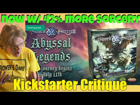 Sword & Sorcery - Abyssal Legends - Kickstarter Critique Review
