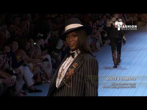 DOLCE & GABBANA Milan Fashion Week Men's Spring/Summer 2019 Highlight