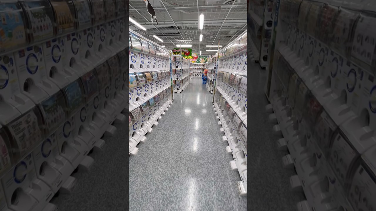 Must-Visit in Osaka Japan , Giant Gachapon Heaven