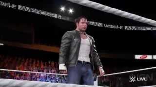 WWE 2K16: Daniel Bryan and Dean Ambrose's Entrances Videos