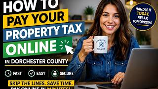 How to pay your property tax online in Dorchester County