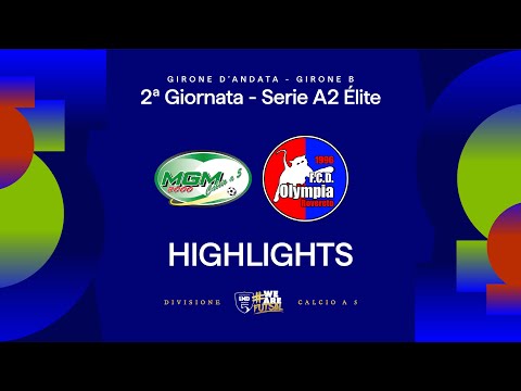 MGM 2000-Rovereto 3-3 | Goals and highlights | Matchday 2 | Serie A2 Elite 2025/2026