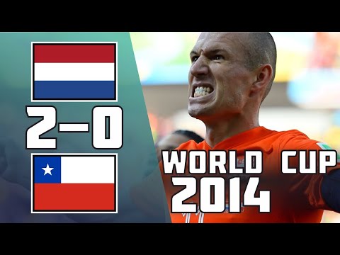 Netherlands 2 - 0 Chile | World Cup 2014 | Highlights