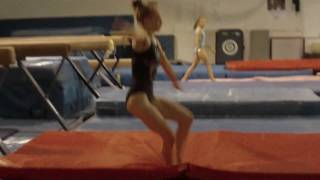 preview picture of video 'Breanna Hughes, Twin City Twisters, new beam dismount 7-15-2010'