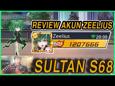 🔥🔥REVIEW AKUN SULTAN S68 (ZEELIUS EX WHALE 7K) - ONE PUNCH MAN: The Strongest