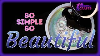 Stunning quick and simple resin art for beginners and everyone
