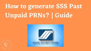 How to Generate SSS Unpaid PRNs? ​ | Guide