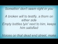 Corrosion Of Conformity - Sleeping Martyr Lyrics
